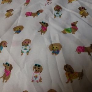 Cynthis Rowley  Dachshunds double flat sh
